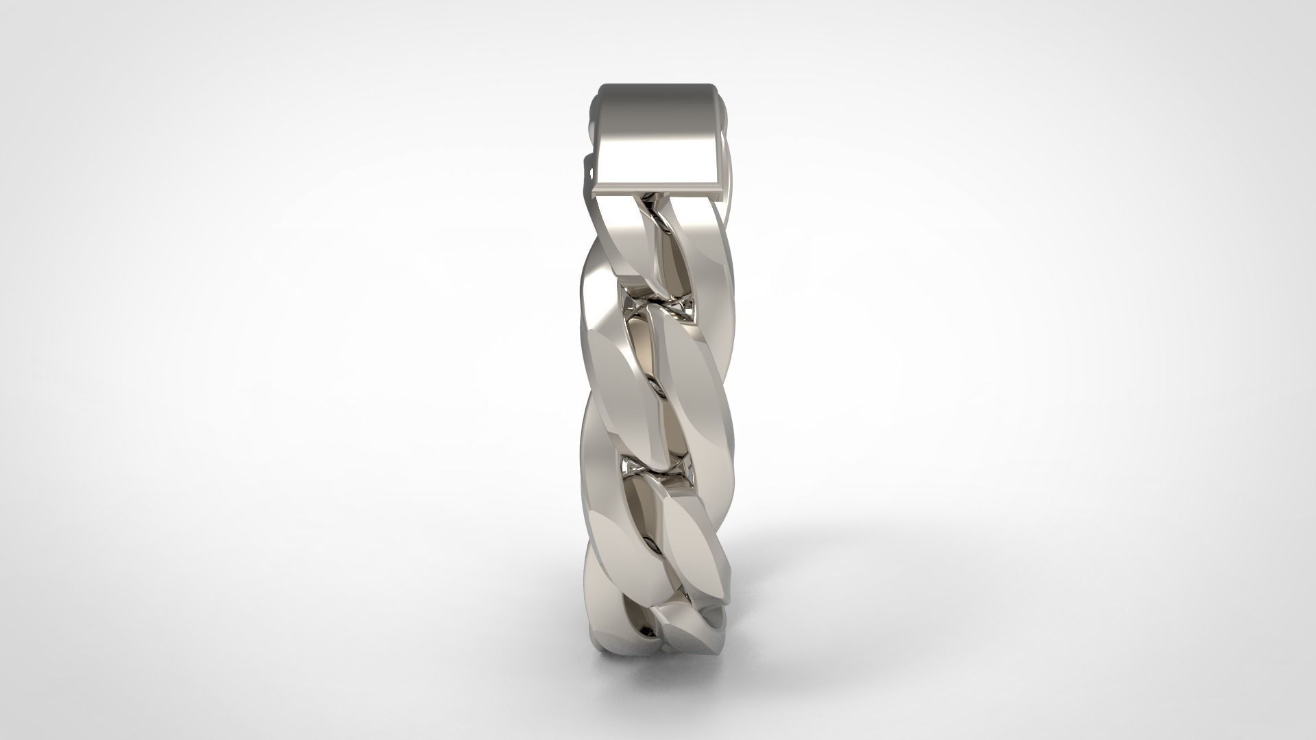 Chain ring  Lazer texture  3D model_2