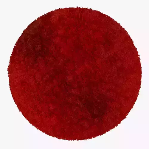 Carpet Sunny H74-red round