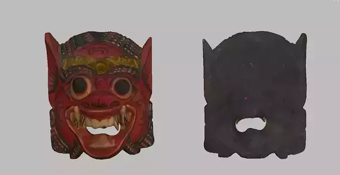 Bali wall mask 