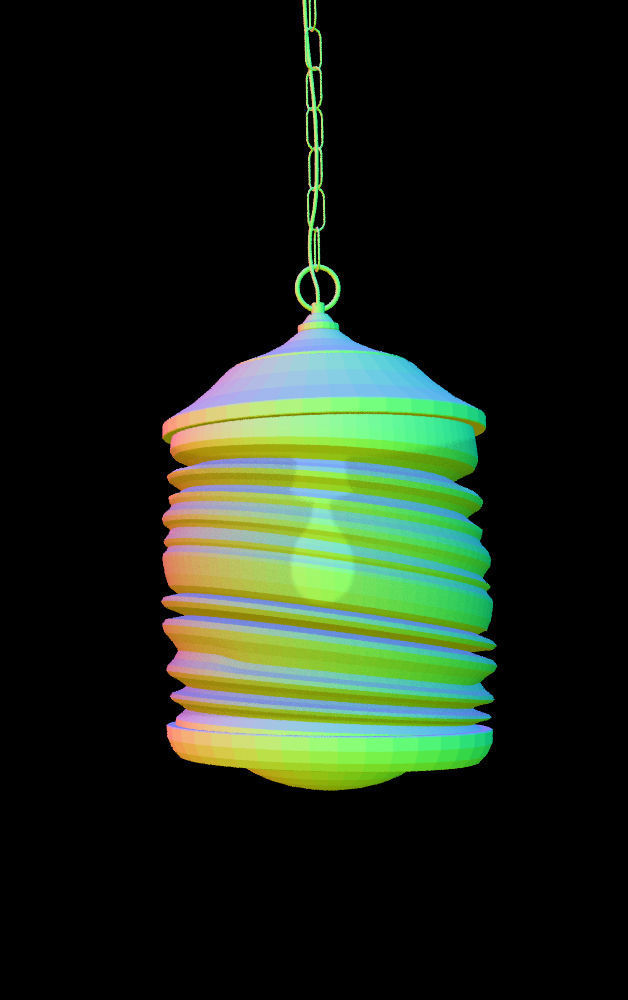 Traditional Yemeni Lamps 3D model_11