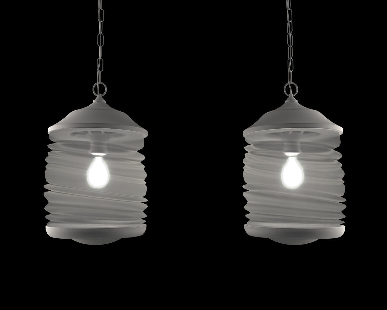 Traditional Yemeni Lamps 3D model_1