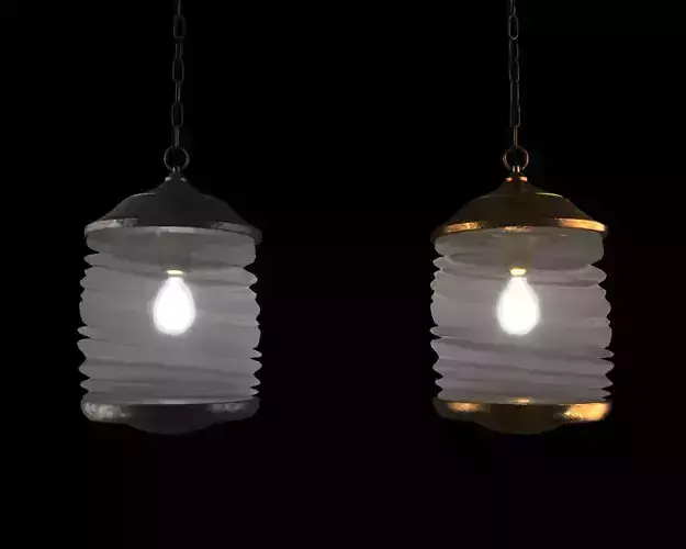 Traditional Yemeni Lamps 3D model