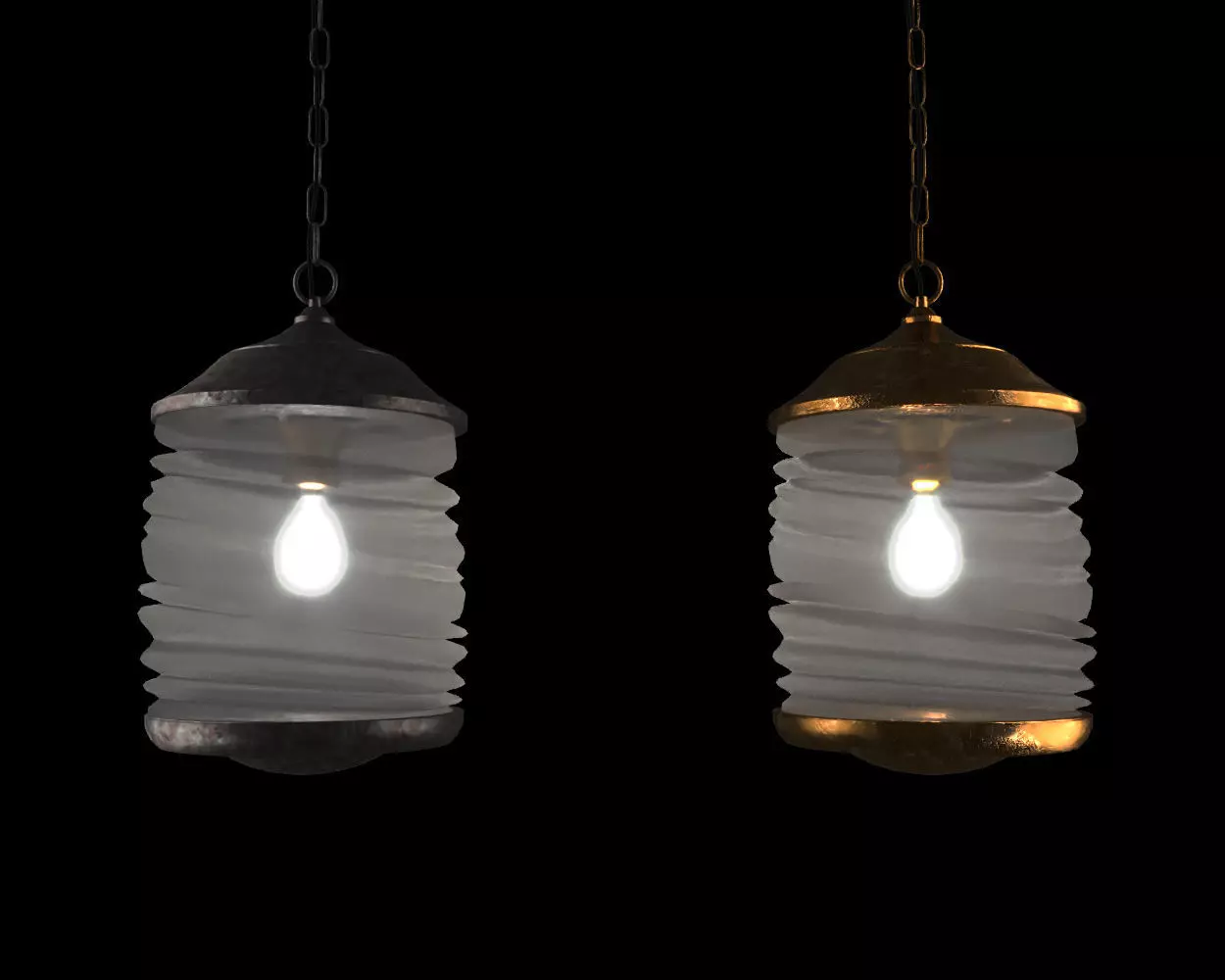 Traditional Yemeni Lamps 3D model_0