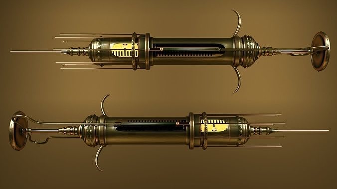 Syringe 3D model