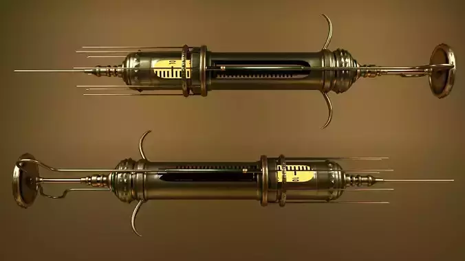 Syringe 3D model