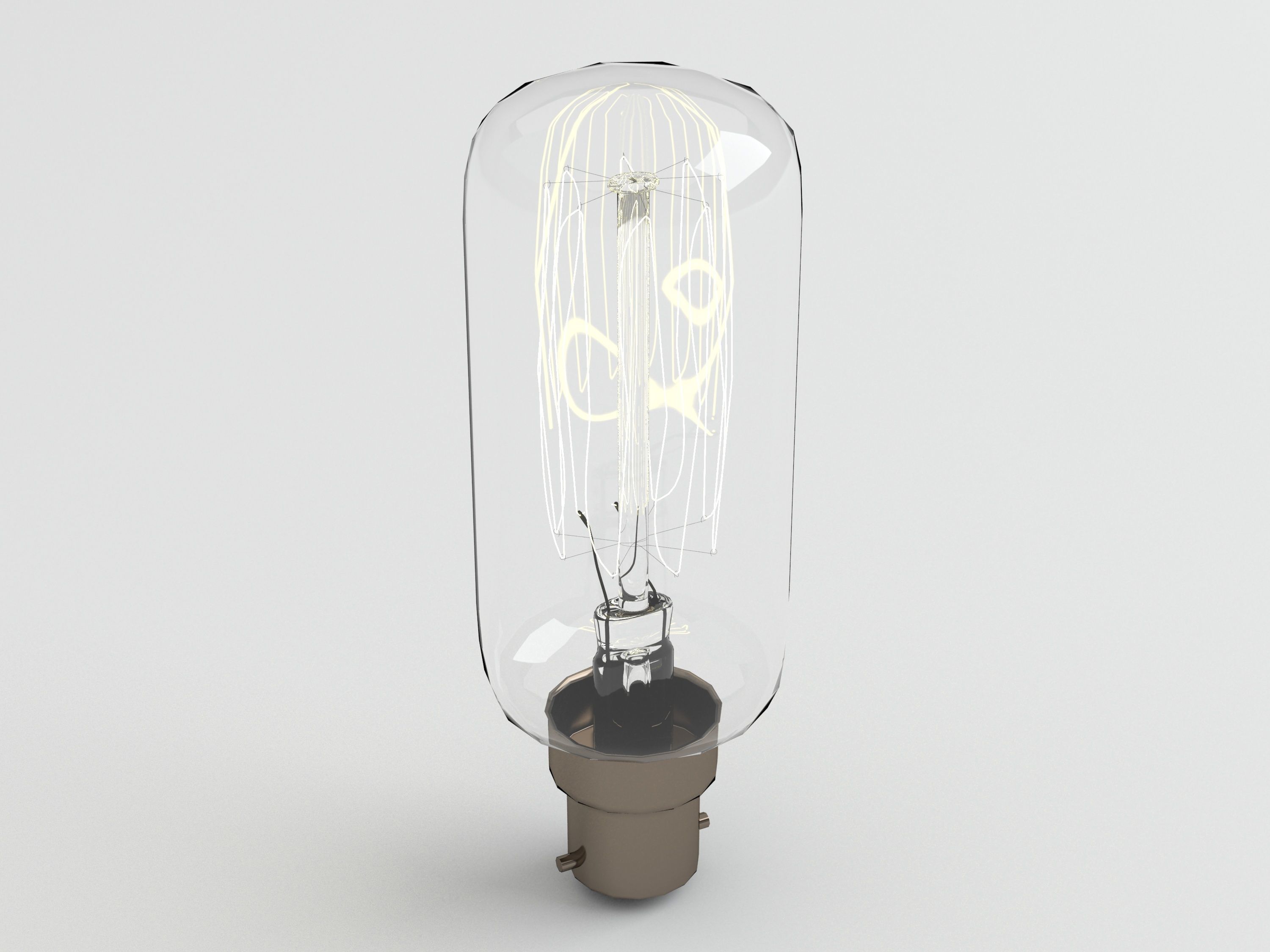 Bulb light 9 3D model_2