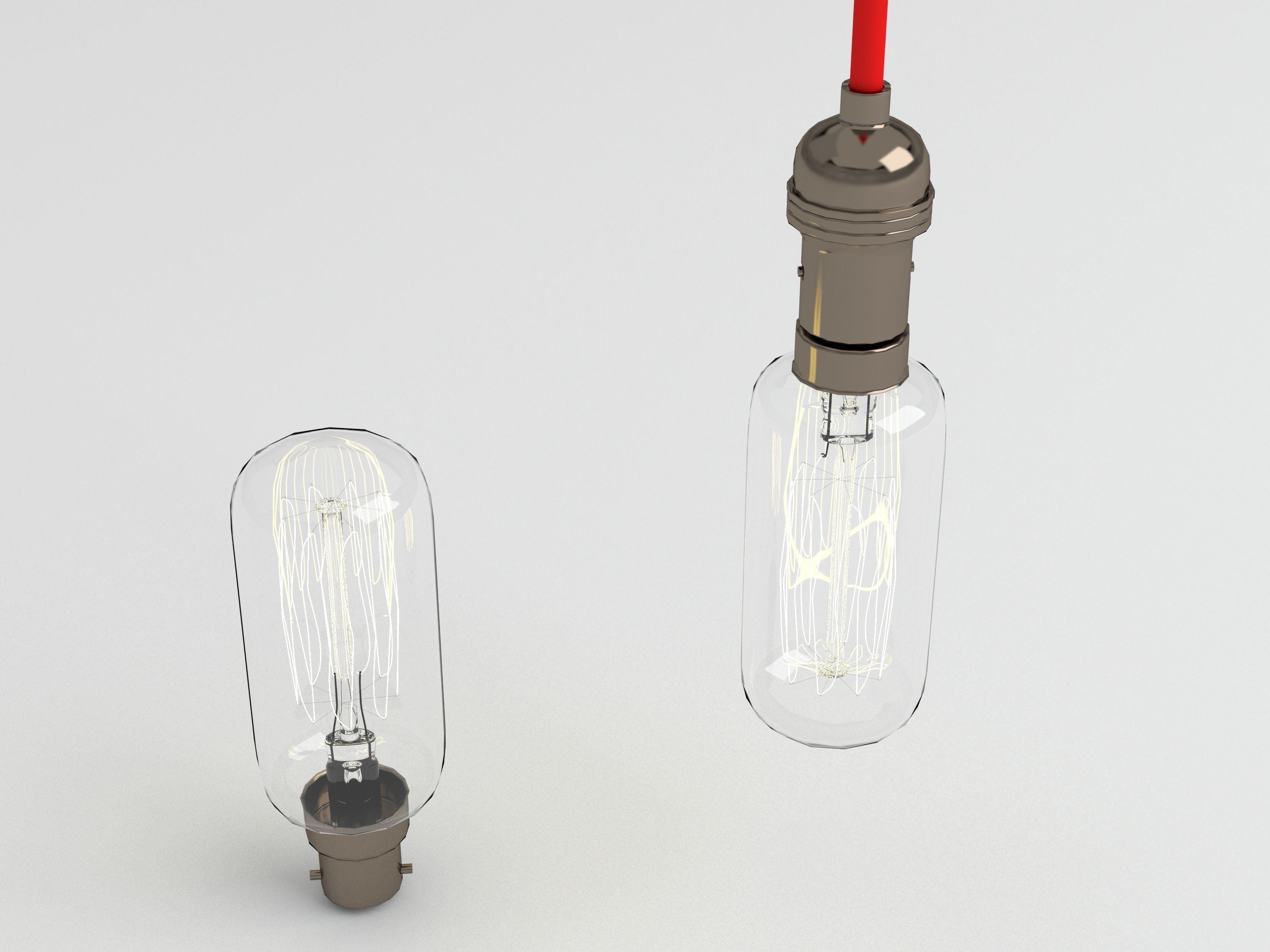 Bulb light 9 3D model_4
