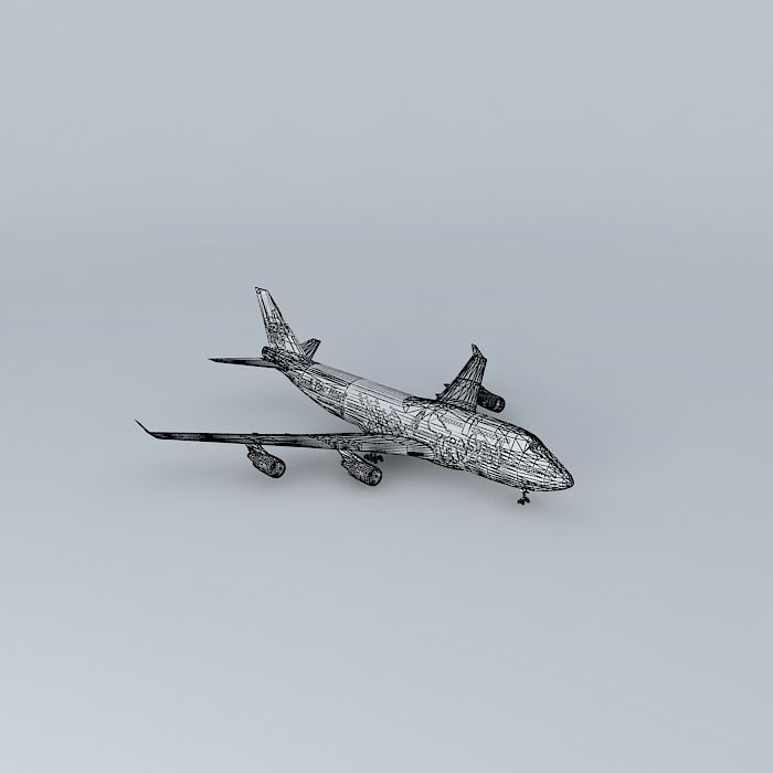 China Airlines Boeing 747 409 Taiwan Touch Your Heart Special... Free 3D model_3
