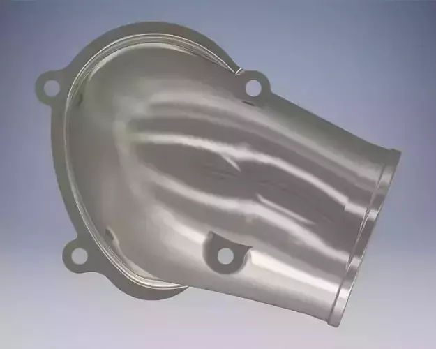 C20xe Powercap RIGHT PIPE 80 mm NO fitting