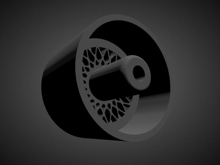 BBS E49 rims with brakes and tires for Hot Wheels 3D print model_1