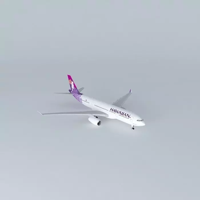 Hawaiian Airlines Airbus A330 243 2013 Free 3D model
