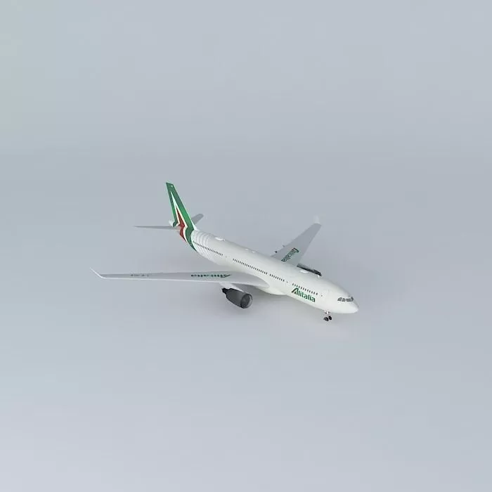 Alitalia Airbus A330 202 I EJGA New Livery 2015 Wi Fi Dome Free 3D model