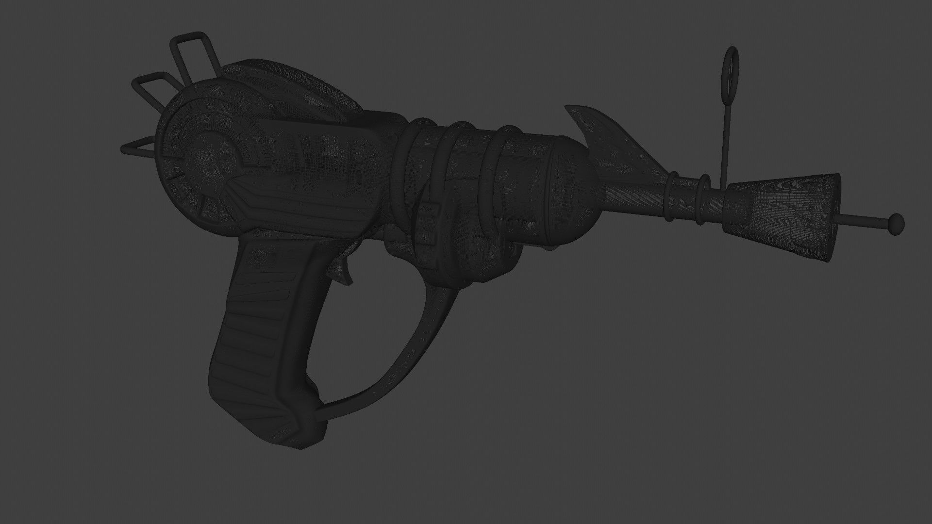 RayGun - Call Of Duty Black Ops Zombies Low-poly 3D model_15