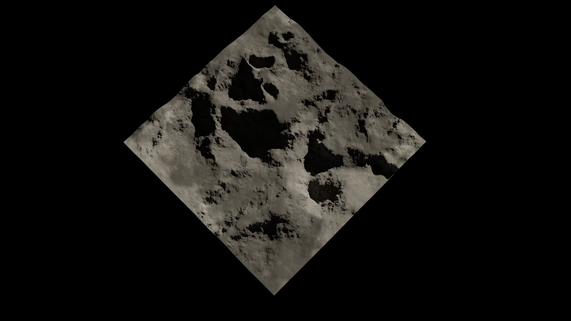 Planet Surface 3D model 3D model Low-poly 3D model_10