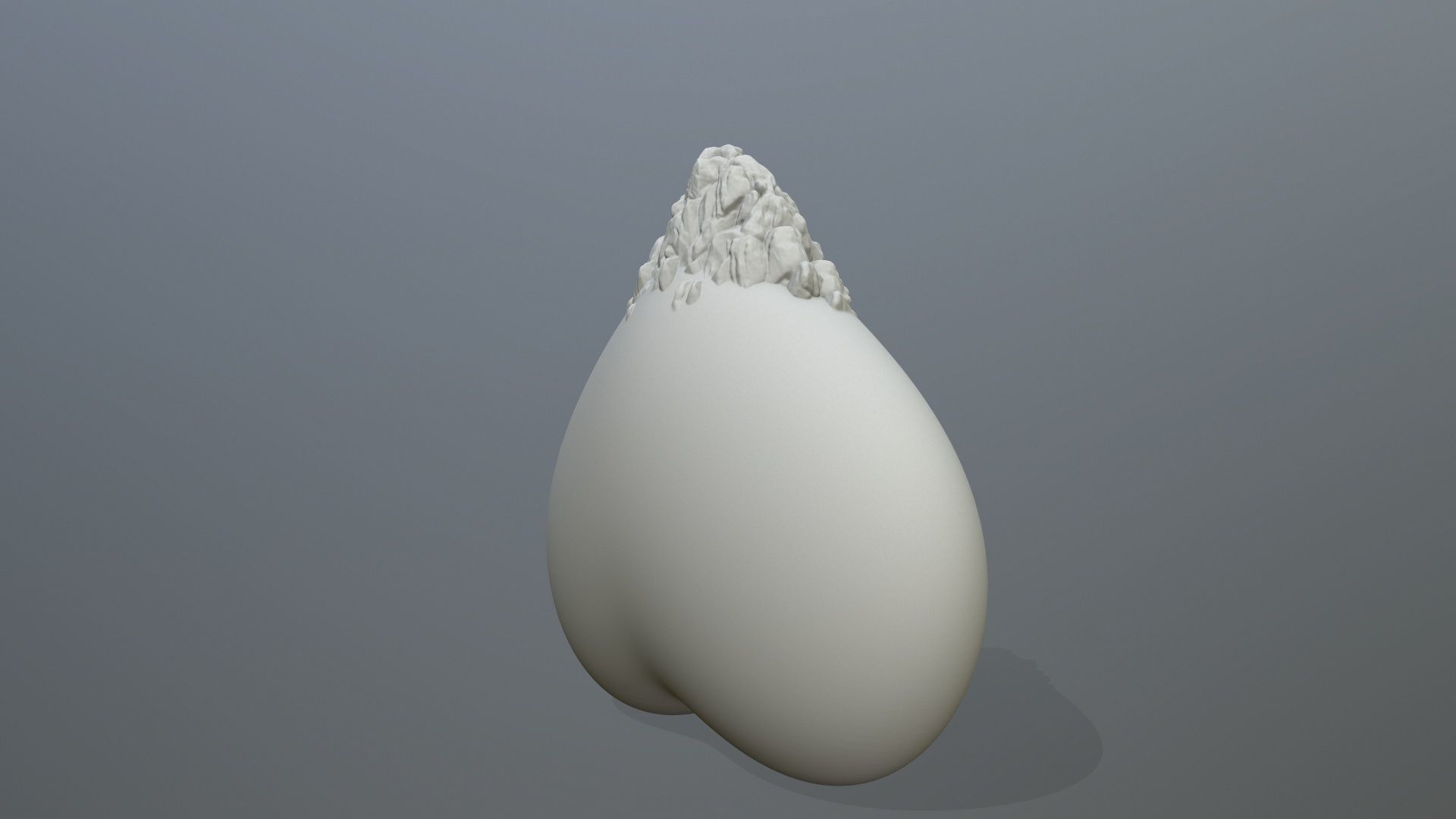 ice heart 3D print model_5