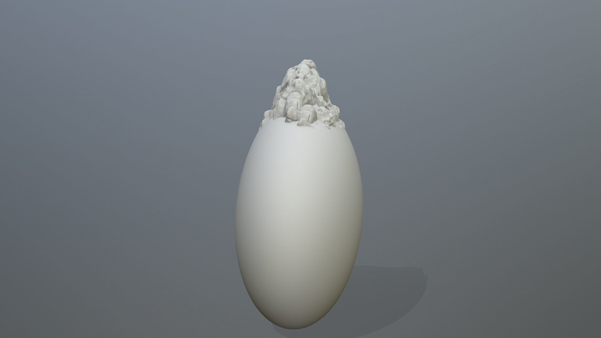 ice heart 3D print model_6