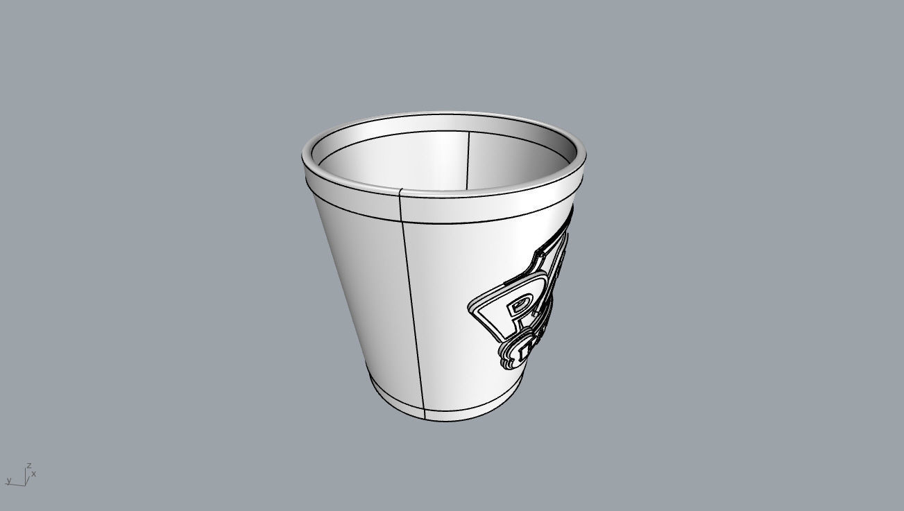 Paw Patrol Cup Container 3D Print Ready  3D print model_84
