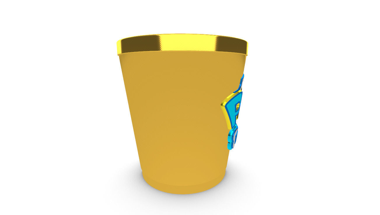 Paw Patrol Cup Container 3D Print Ready  3D print model_22