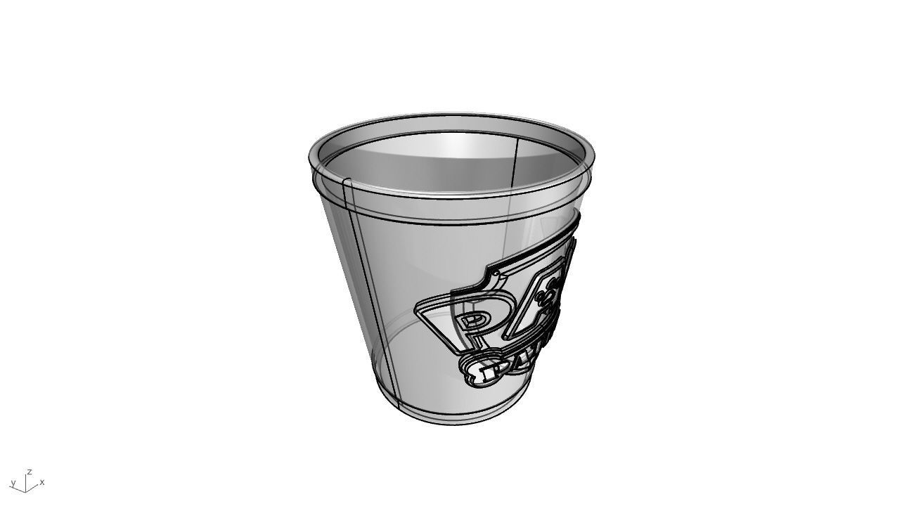 Paw Patrol Cup Container 3D Print Ready  3D print model_116