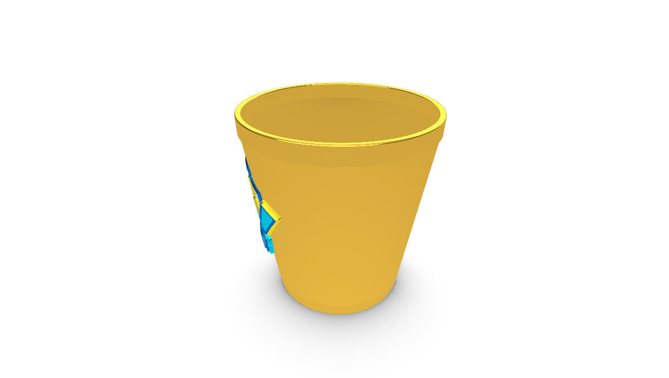 Paw Patrol Cup Container 3D Print Ready  3D print model_39