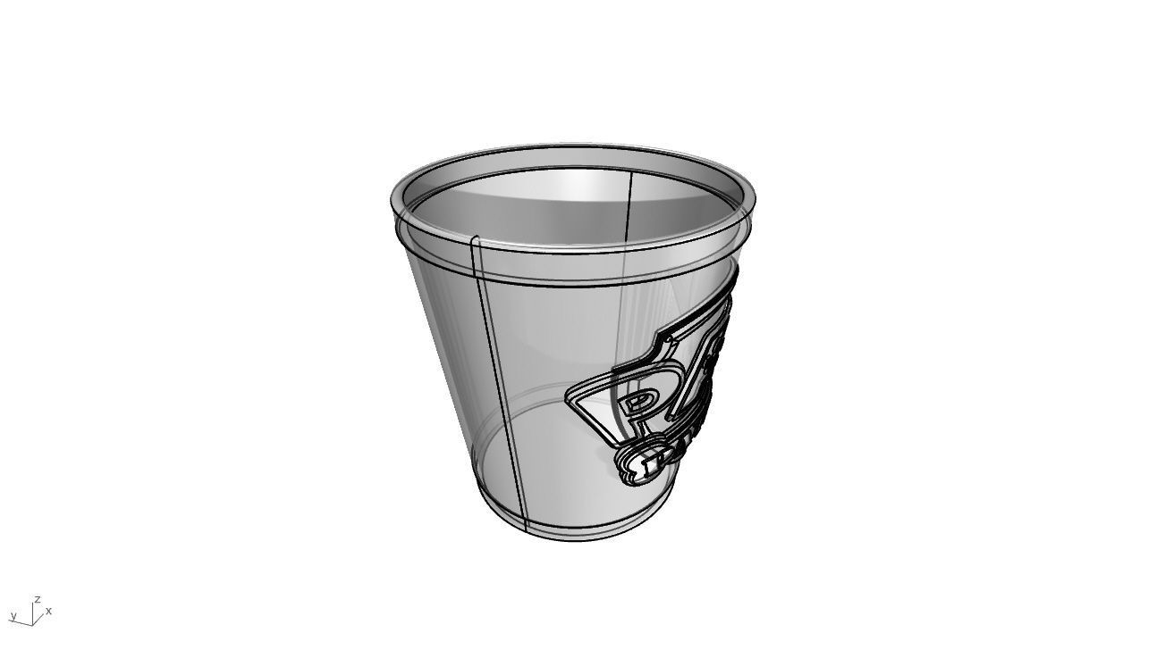 Paw Patrol Cup Container 3D Print Ready  3D print model_115