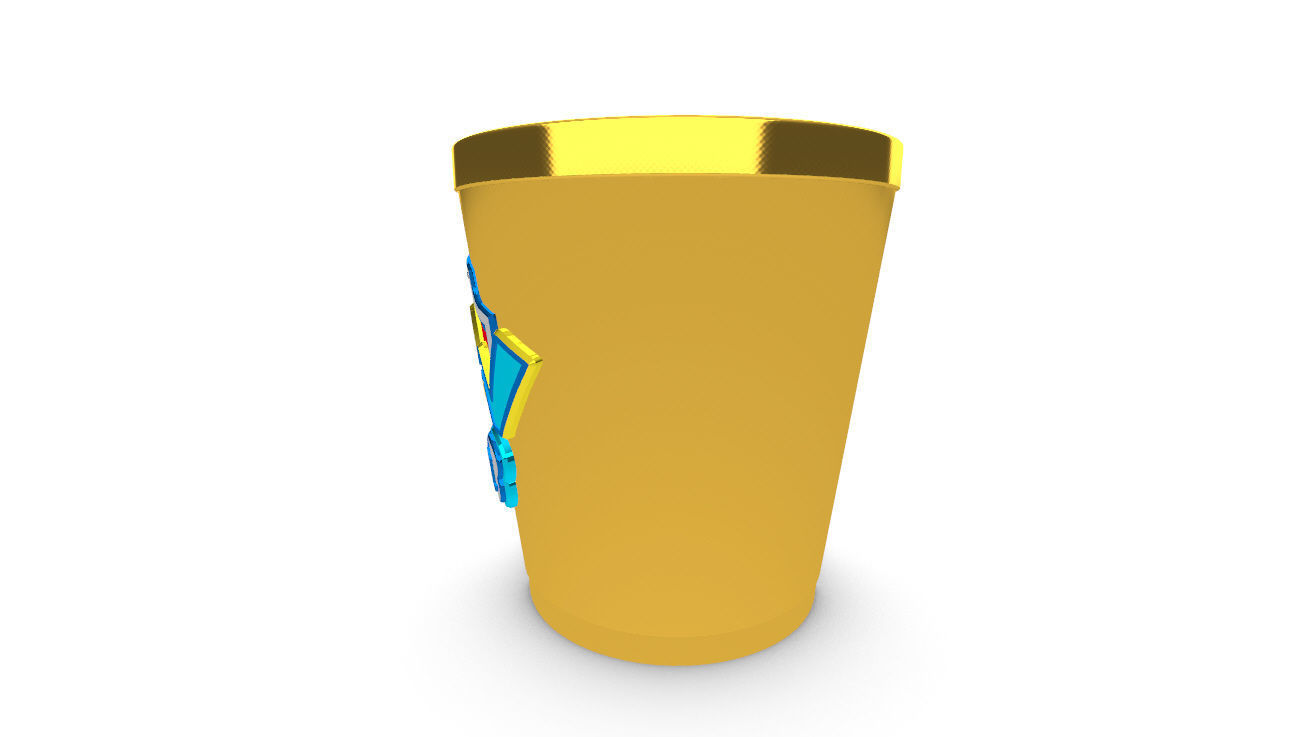 Paw Patrol Cup Container 3D Print Ready  3D print model_9