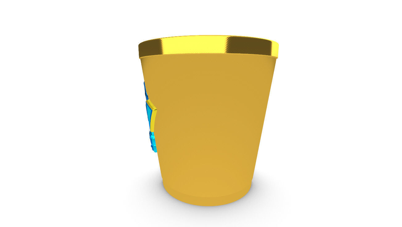 Paw Patrol Cup Container 3D Print Ready  3D print model_10