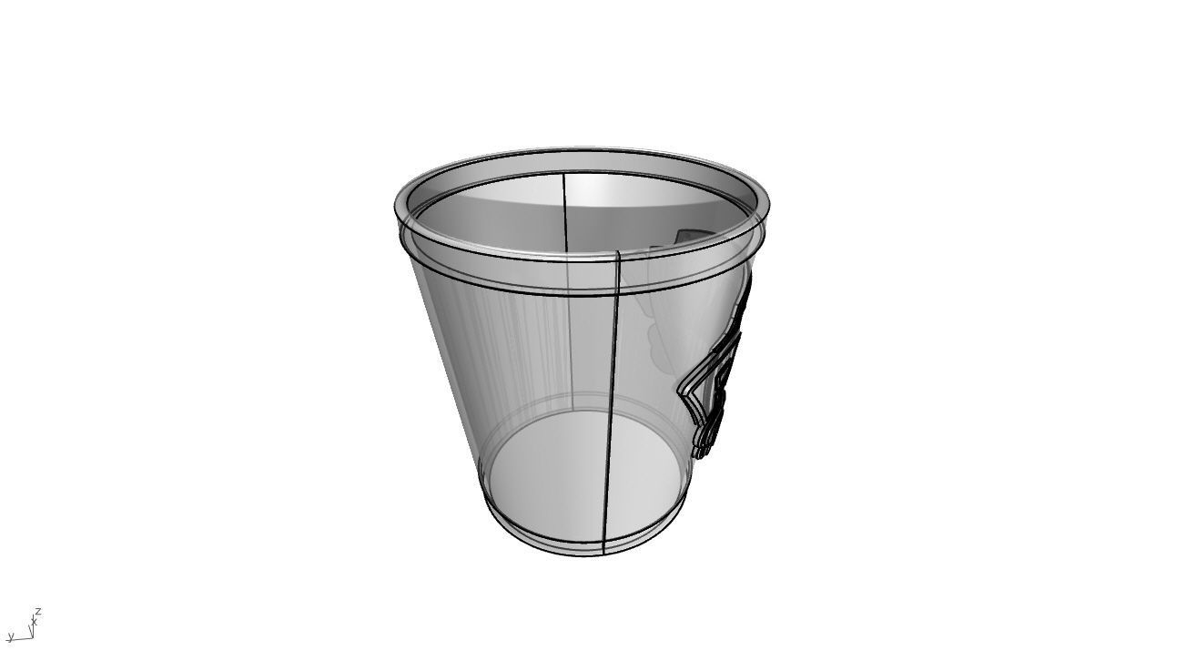 Paw Patrol Cup Container 3D Print Ready  3D print model_112