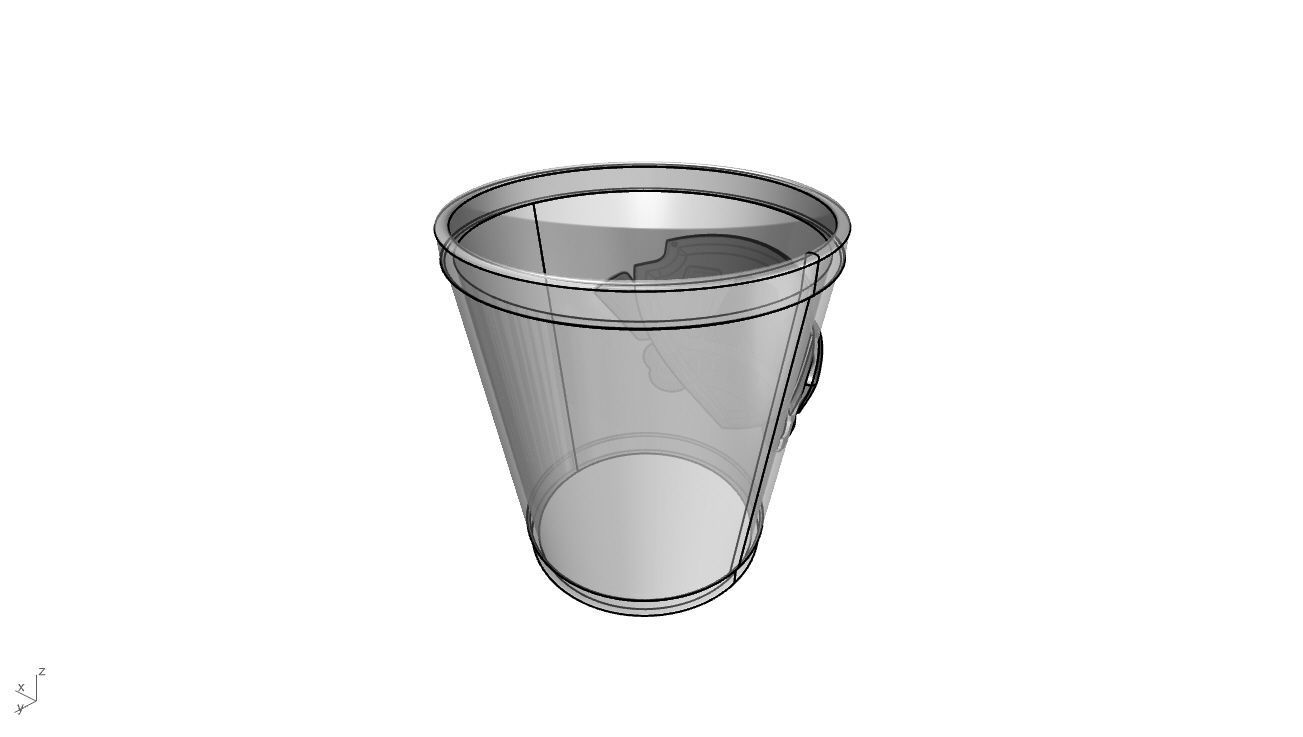 Paw Patrol Cup Container 3D Print Ready  3D print model_109