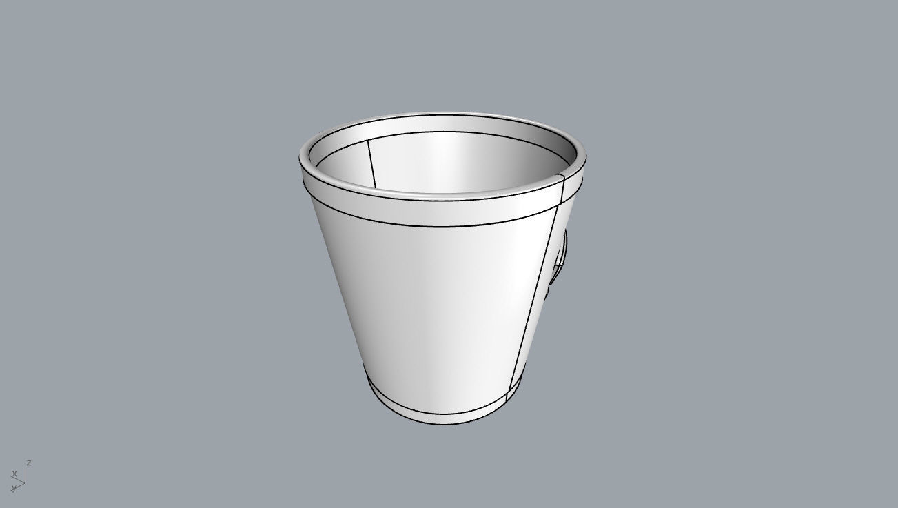 Paw Patrol Cup Container 3D Print Ready  3D print model_79