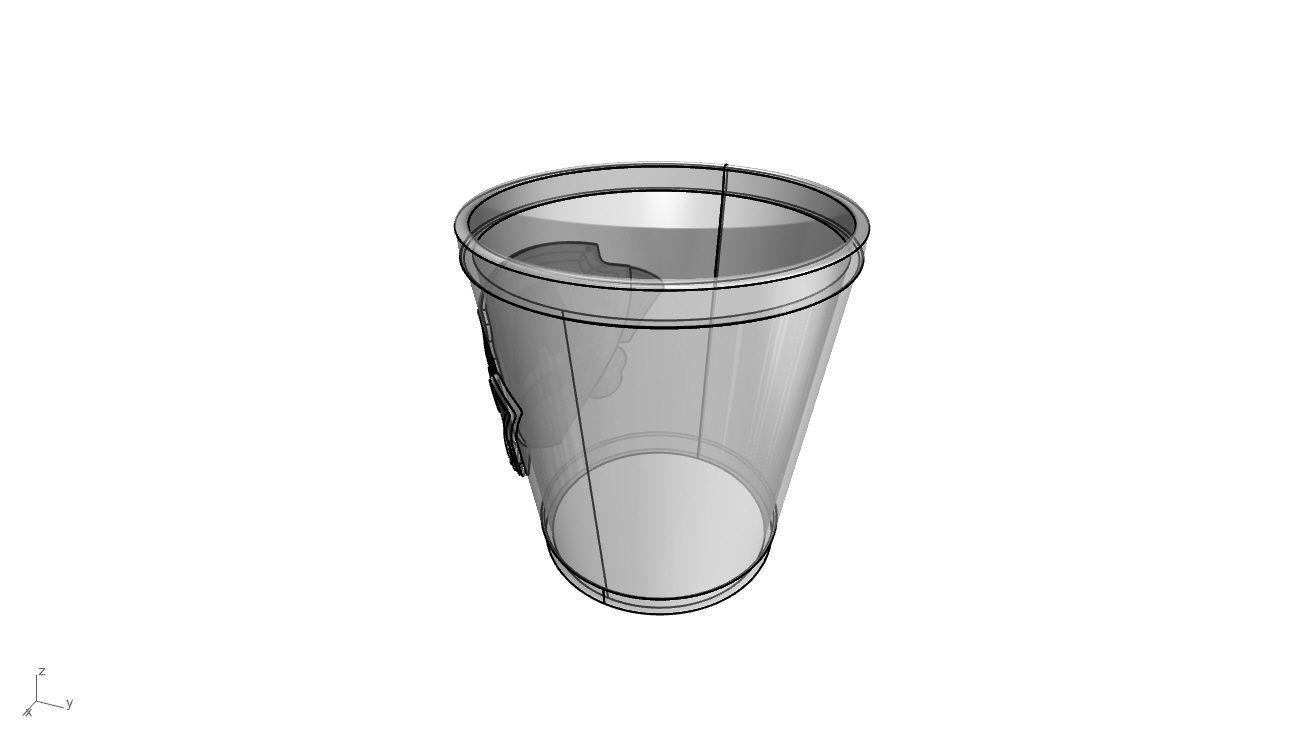 Paw Patrol Cup Container 3D Print Ready  3D print model_100