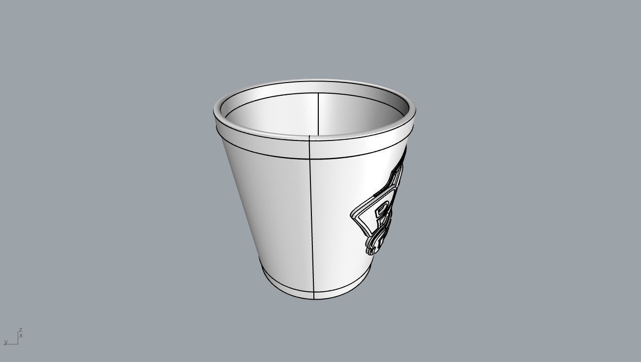 Paw Patrol Cup Container 3D Print Ready  3D print model_83