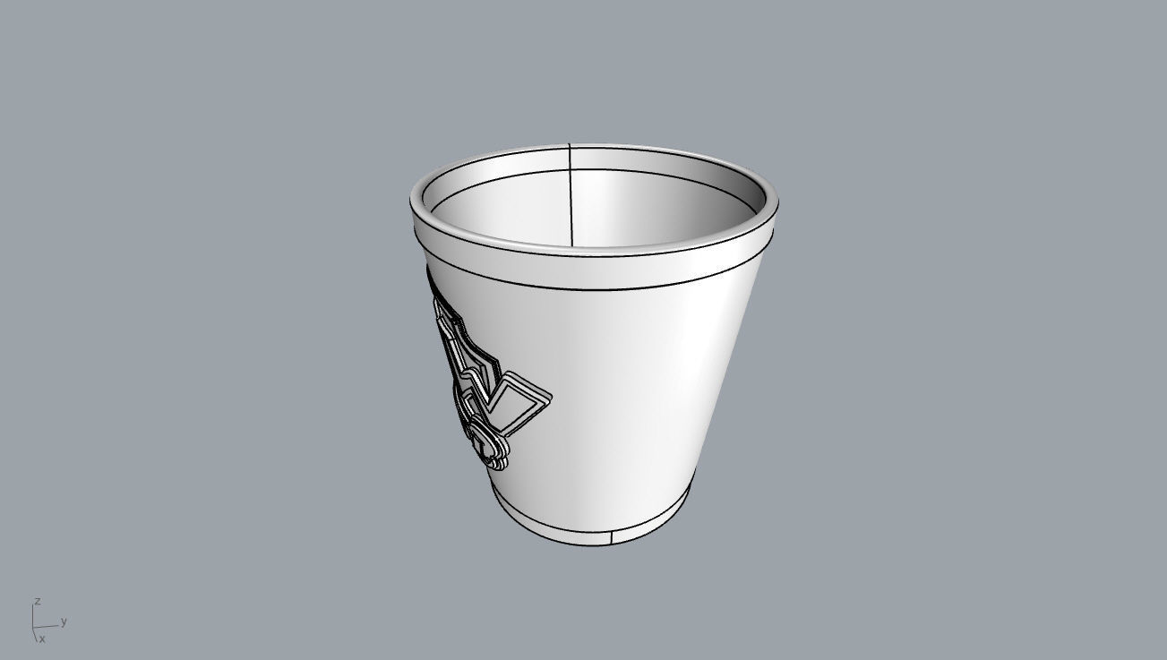 Paw Patrol Cup Container 3D Print Ready  3D print model_67
