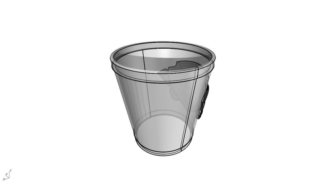 Paw Patrol Cup Container 3D Print Ready  3D print model_110