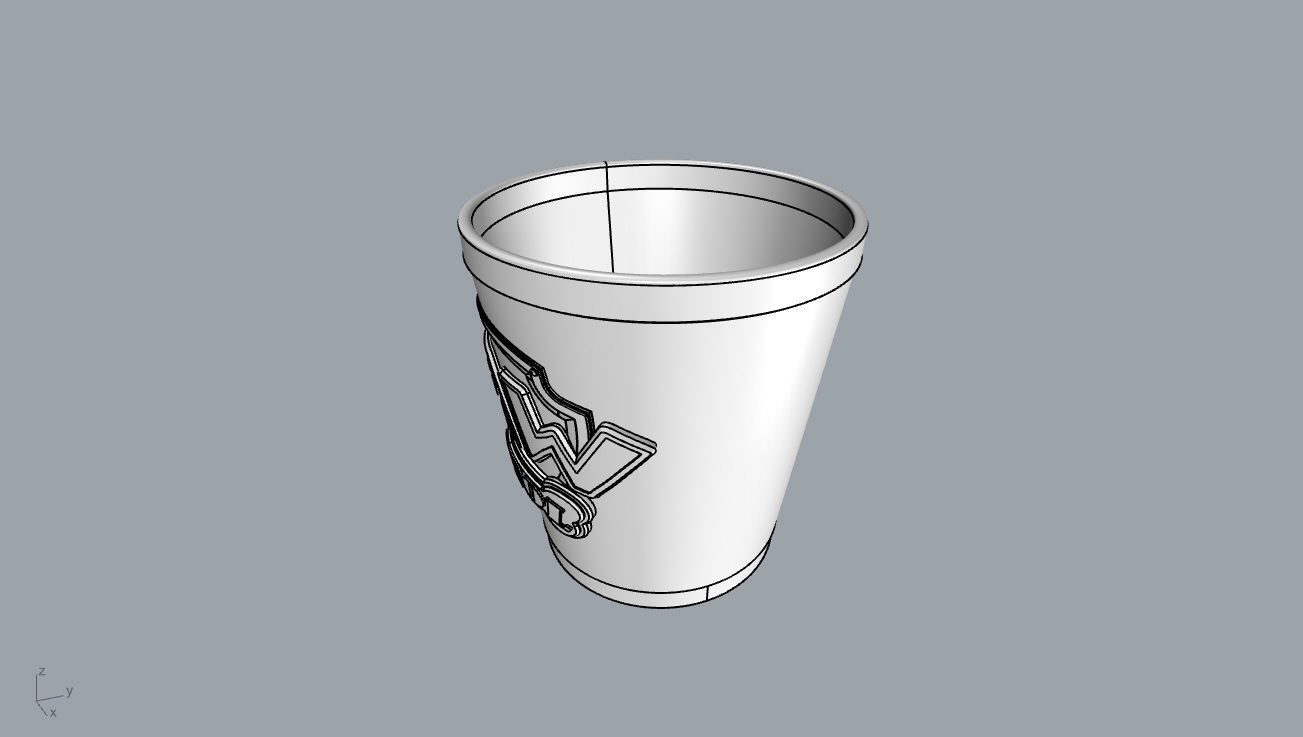 Paw Patrol Cup Container 3D Print Ready  3D print model_66