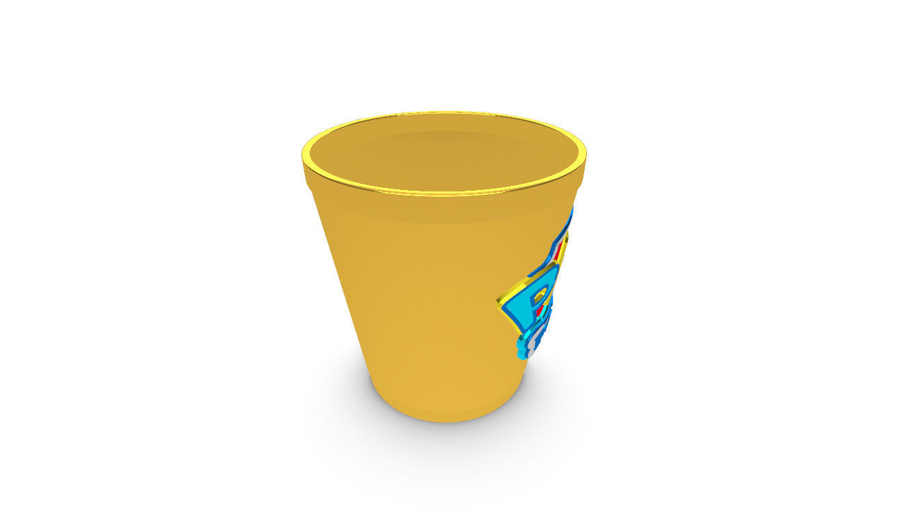 Paw Patrol Cup Container 3D Print Ready  3D print model_53