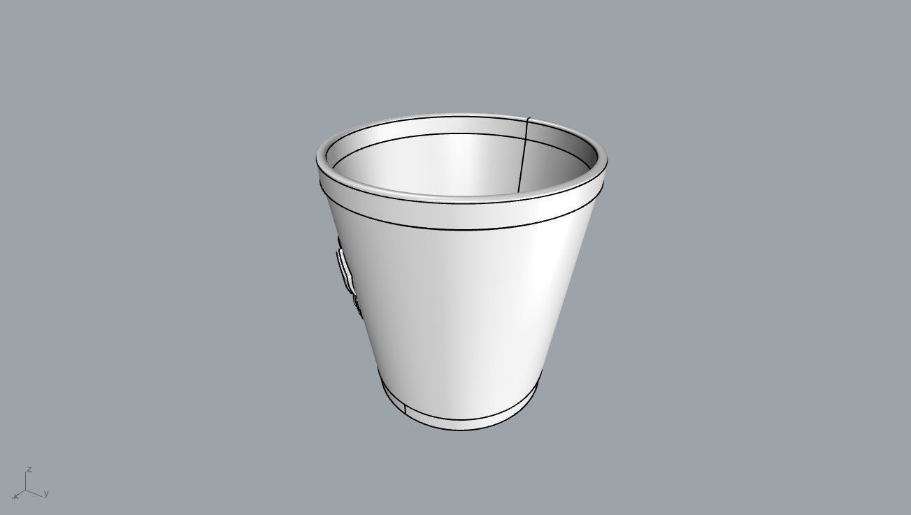 Paw Patrol Cup Container 3D Print Ready  3D print model_71