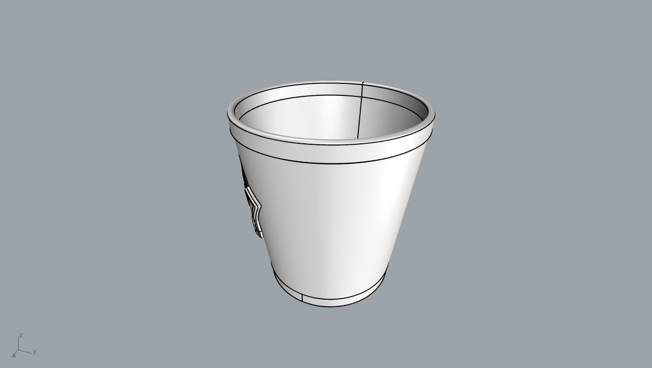 Paw Patrol Cup Container 3D Print Ready  3D print model_70