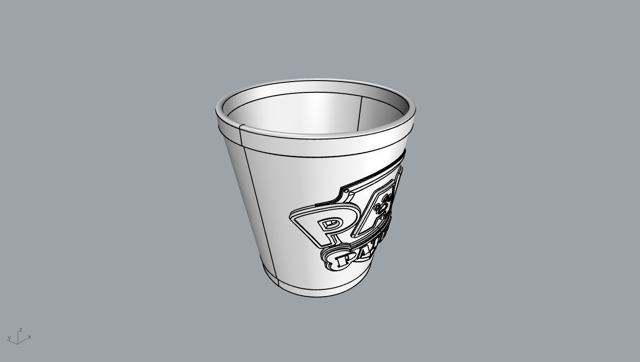 Paw Patrol Cup Container 3D Print Ready  3D print model_86