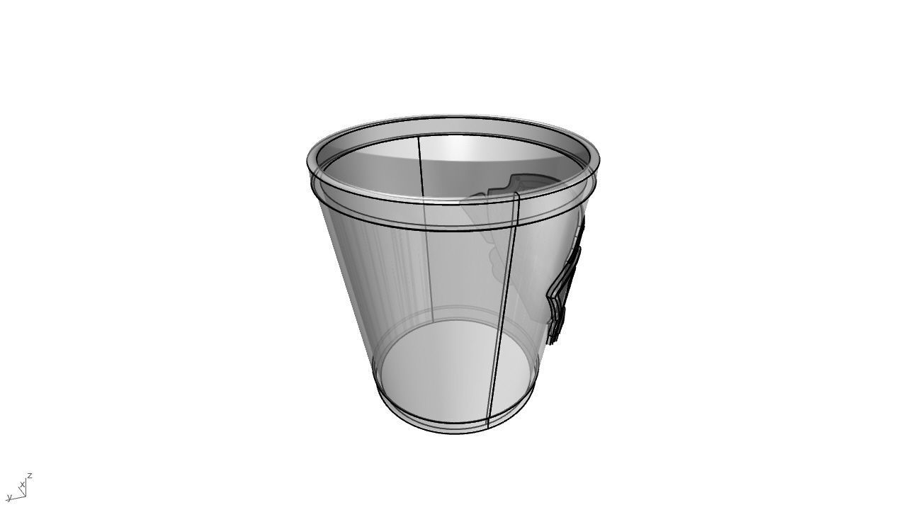 Paw Patrol Cup Container 3D Print Ready  3D print model_111