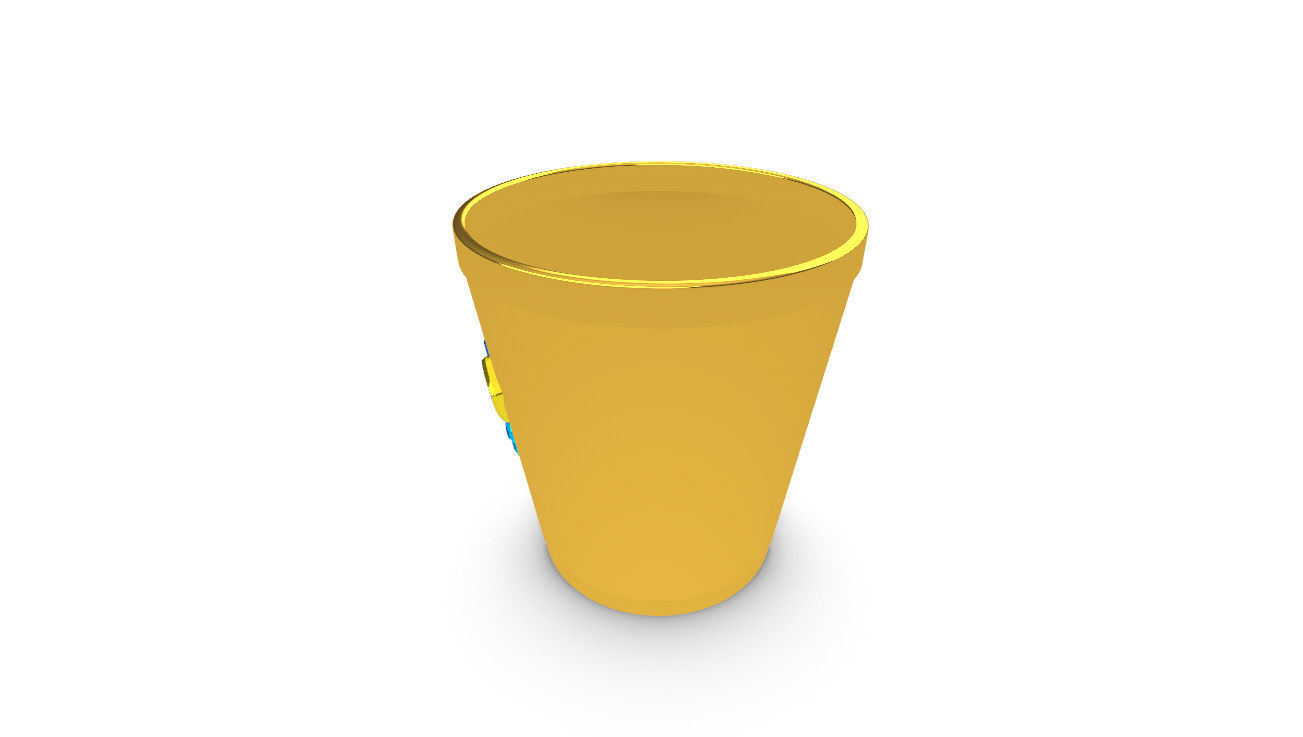 Paw Patrol Cup Container 3D Print Ready  3D print model_41