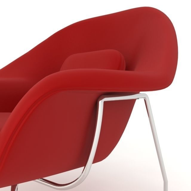 Womb Chair 3D model_5