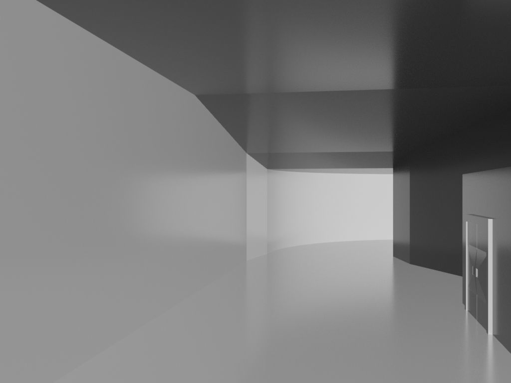 Masterscene of a Windtunel for Vehicles Low-poly 3D model_15