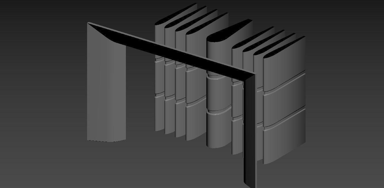 Masterscene of a Windtunel for Vehicles Low-poly 3D model_7