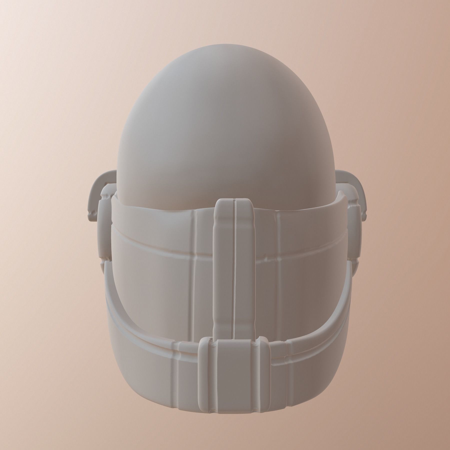 High quality scifi helmet high poly sculpt ver 4 3d printable 3D model_7