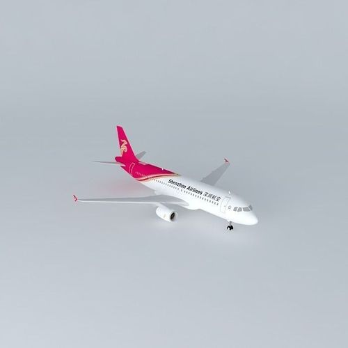 Shenzhen Airlines Shenzhen Airlines Airbus A320 232 2013 Free 3D model