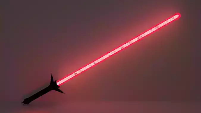 Spikey Hilted Light Sword