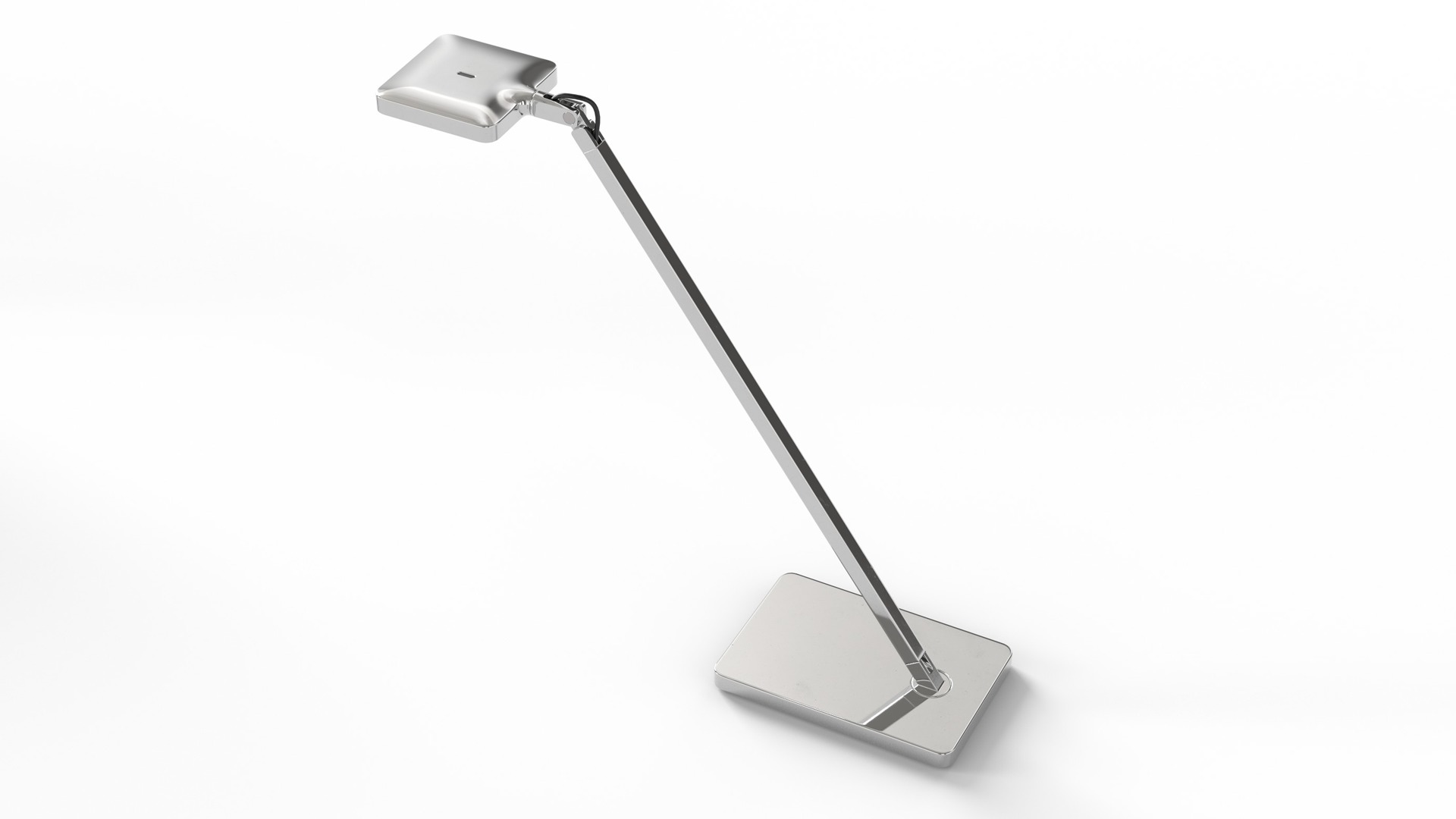 Table Lamp Low-poly 3D model_2