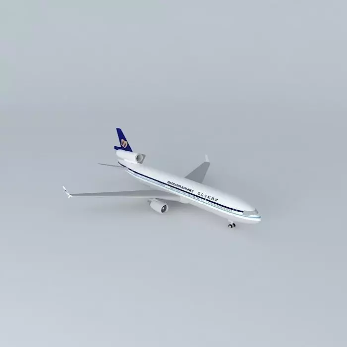 Mandarin Airlines Boeing McDonnell Douglas MD 11 2002 Free 3D model