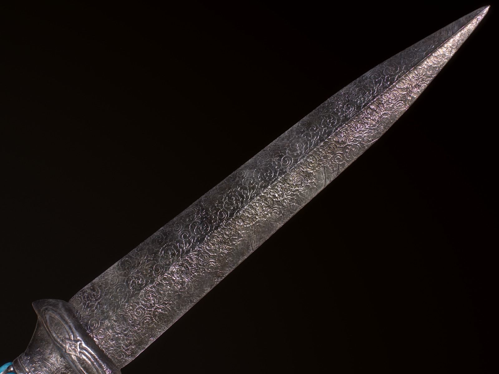 Medieval Dagger Low-poly 3D model_21